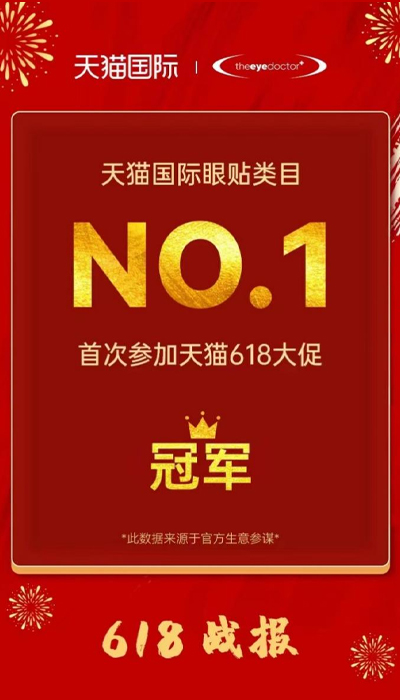 源美科技賦能英國眼健康品牌TheEyeDoctor，首戰(zhàn)618即奪得眼貼類目第一